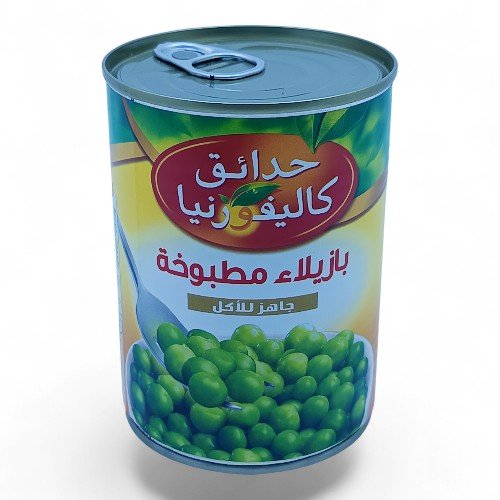 بازيلاء مطبوخة حدائق كاليفورنيا  400 جم