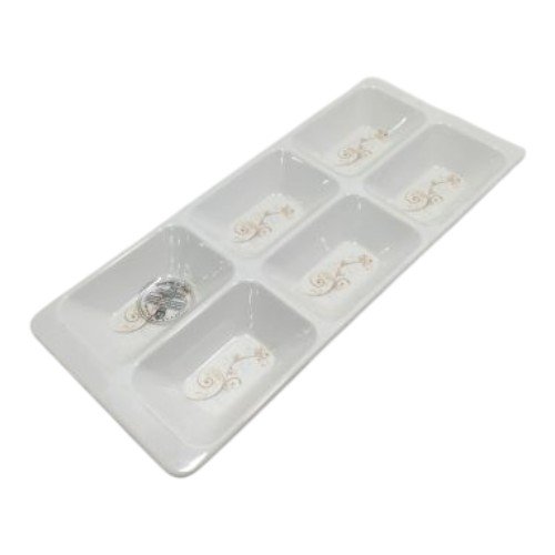 صحون مكسرات ميلامين 6 غرف موديل CC- 115