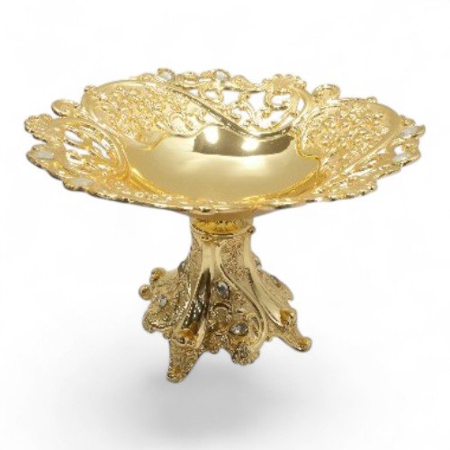 صحن زجاج مكسرات رقم J 20458