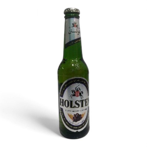 شراب شعير هولستن بنكهة العنب الاسود 330مل زجاج