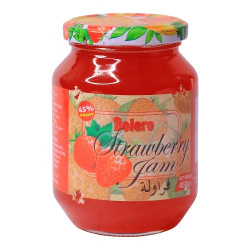 مربي بوليرو فراولة 450جم