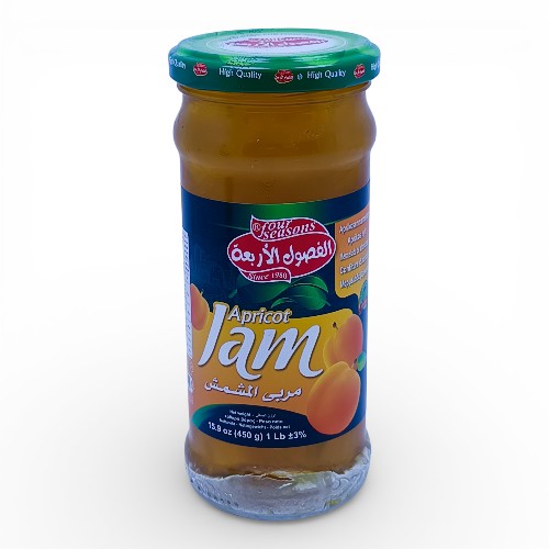 مربى الفصول الاربعة  بالمشمش 450 جم