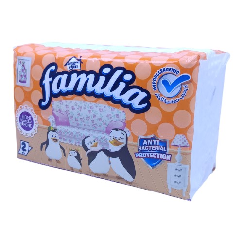 مناديل فاميليا عبوة 500 منديل 2 طبقة