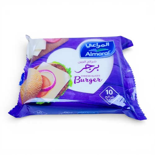 جبنة المراعي شرائح برجر 200جم باكت