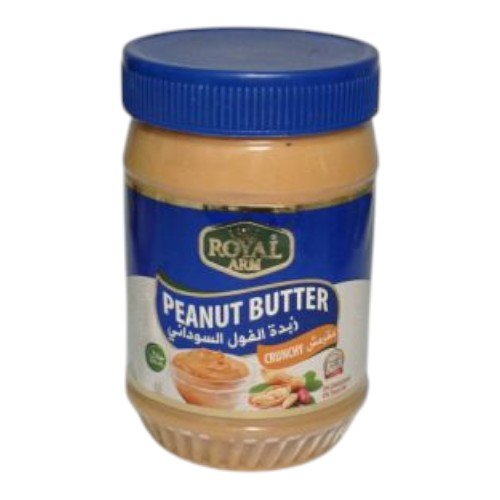 زبدة الفول السوداني رويال ارم مقرمش ( خشن )  510 جم