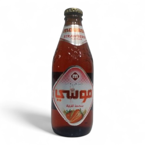 شراب شعير موسي بنكهة الفراولة 330مل زجاج