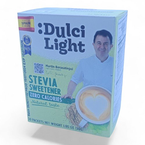 محلي سكر ضوء دولسي ستيفيا 50 عبوة 30 جم