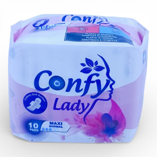 حفائض كونفي نسائي ماكس عبوة 10 حبة