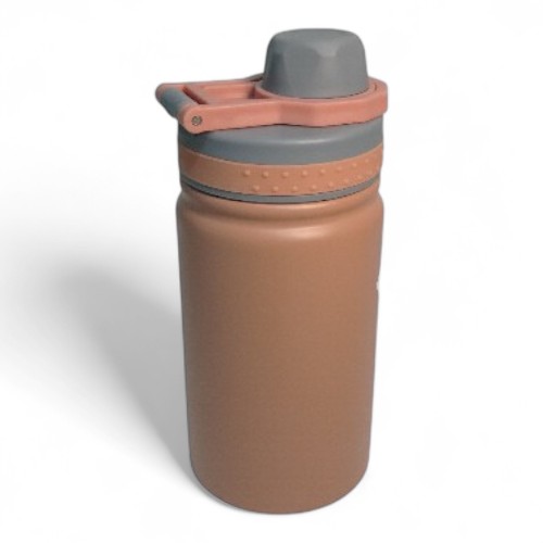 حافظ بيبسي استيل جافي 14 سم ملون قصير غطاء ممسك #649